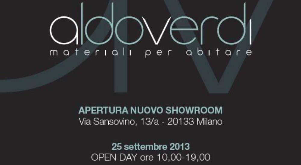 Inaugurazione Showroom AldoVerdi